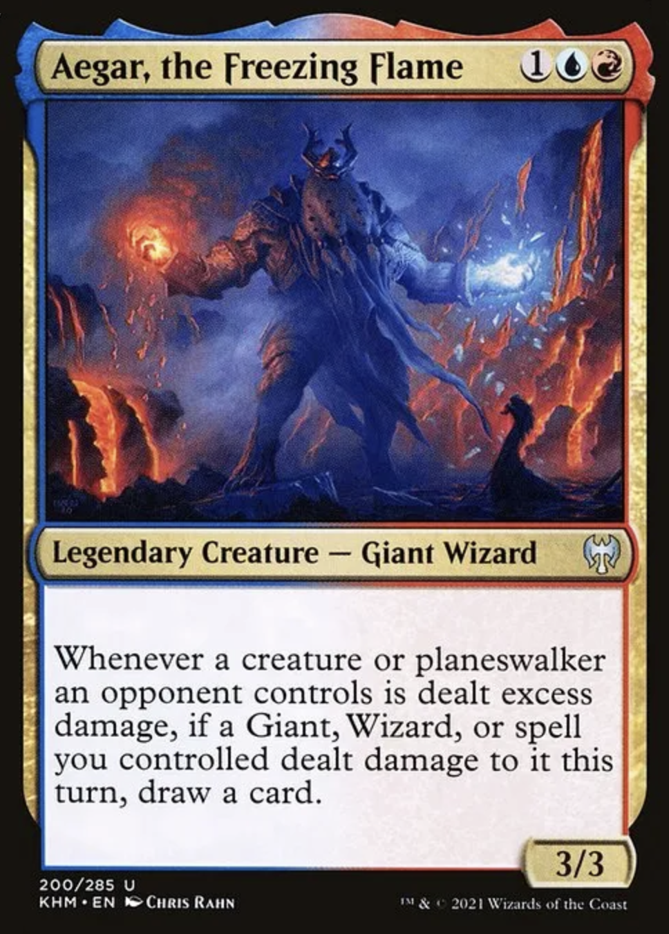 Aegar, the Freezing Flame